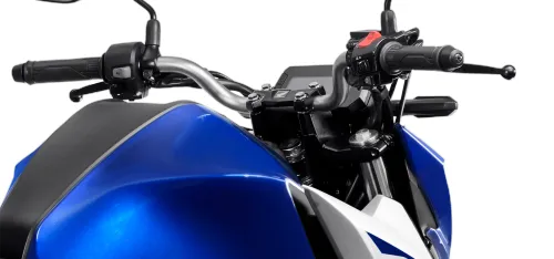 Detalhe do câmbio de 6 marchas Honda CB 300F Twister