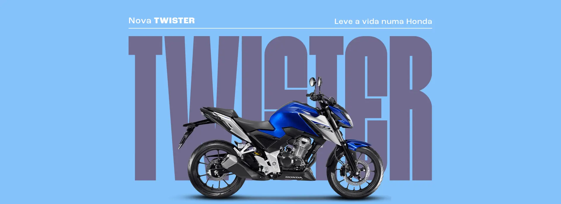 CB 300F Twister vista lateral