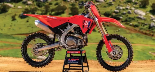 Novo quadro de alumínio da CRF 450R
