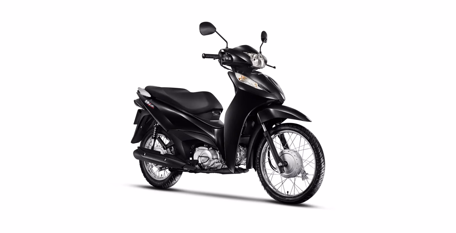 Honda Biz 125 ES dianteira direita preta - 12 de 32