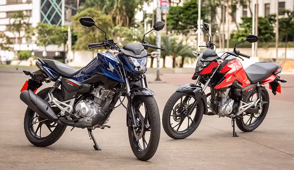 Novas cores da Honda CG 160 Fan