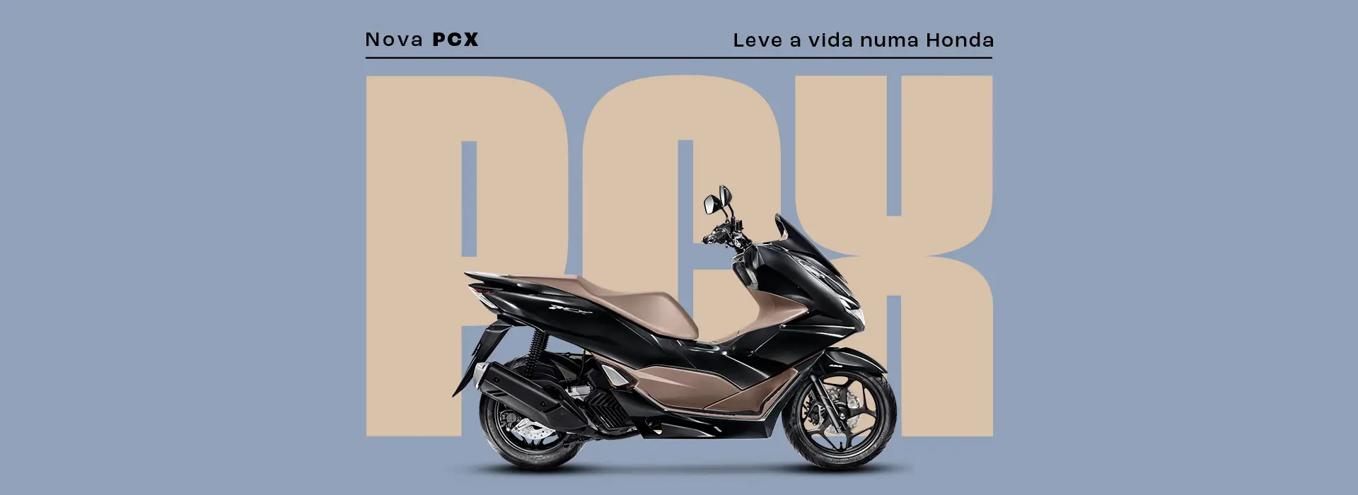 Banner da nova Honda PCX
