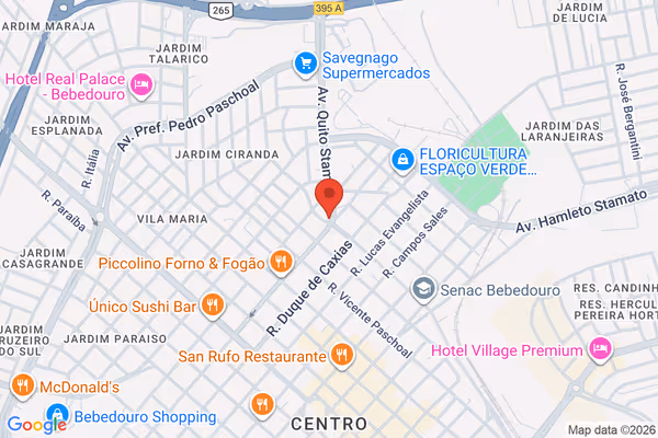 Mapa da localização - Moto Max