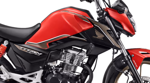 Moto Honda Nova Cg Comemorativa Visao Lateral Direita 1