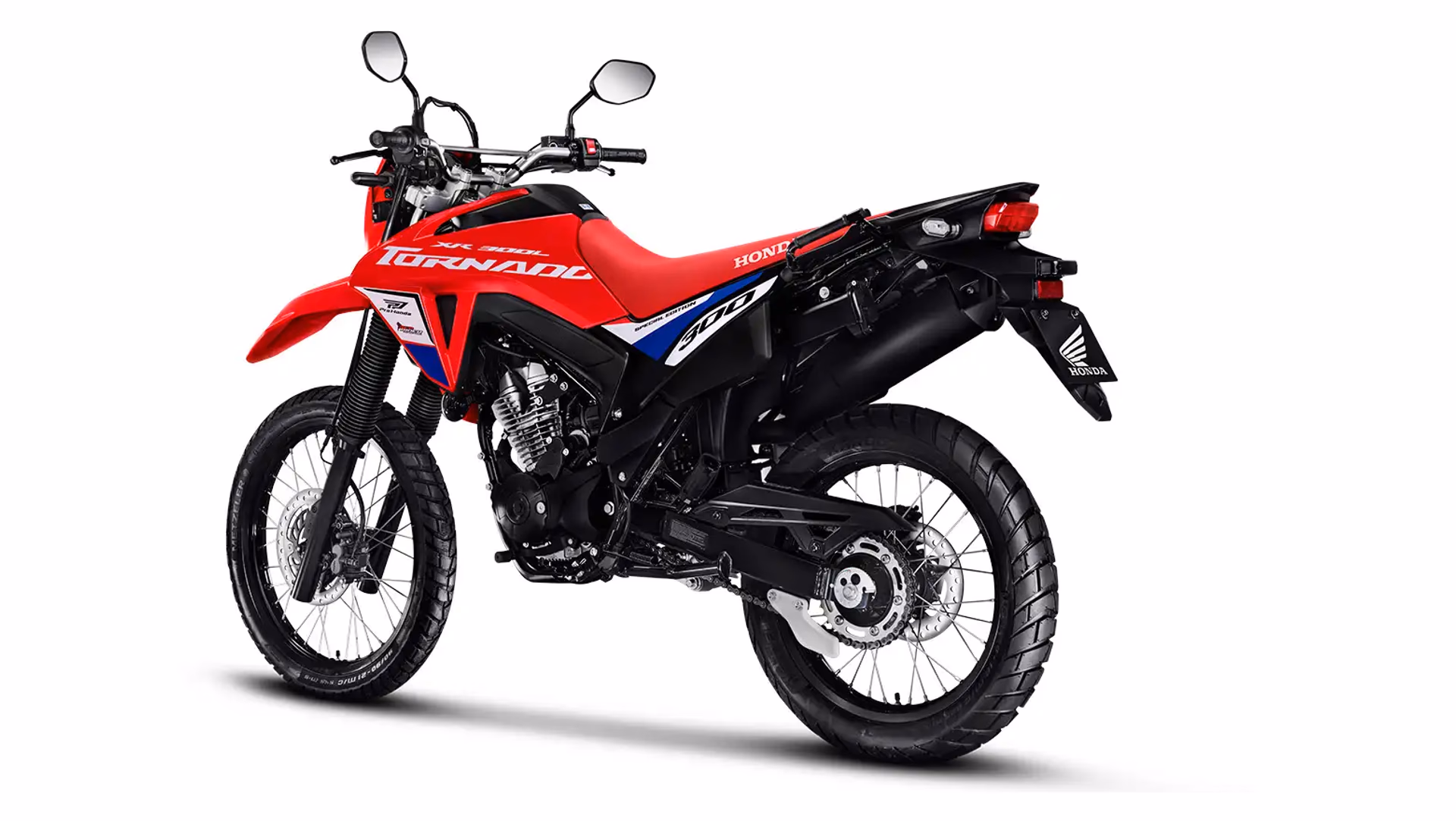 Moto Honda Xr300l Tornado Edicao Especial Vista Lateral Diagonal Esquerda Traseira Completa 0 - 5 de 9