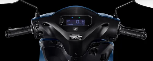 Novo painel digital da Biz 125 EX